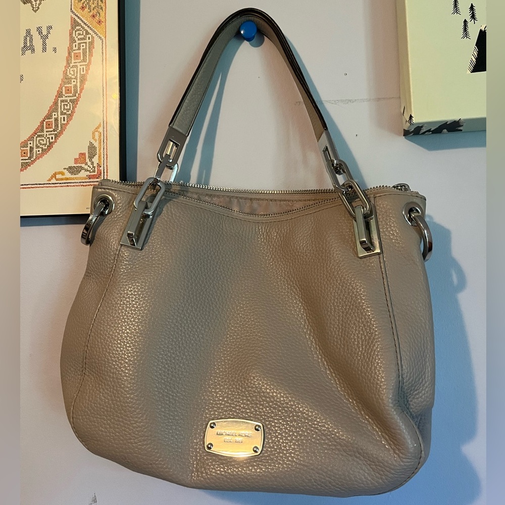 Michael Kors pebbled leather purse